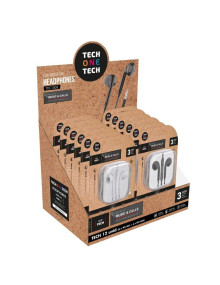 Auriculares_Altavoces TECH ONE TECH TOT-AUR EXPOSITOR TEC1003 - Expositor de Auriculares Tech One Tech EarTECH TEC1003 Negros 2