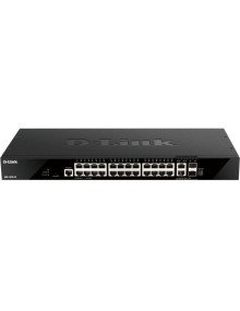 Redes D-LINK DLK-SWITCH DGS-1520-28 E - Switch Gestionable D-Link DGS-1520-28/E 24 Puertos/ RJ-45 10/100/1000/ SFP