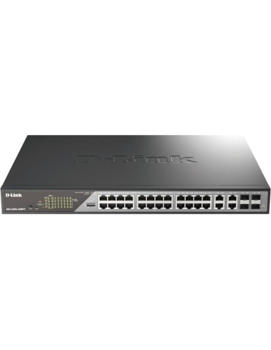 Redes D-LINK DLK-SWITCH DSS-200G-28MPP - Switch Gestionable D-Link DSS-200G-28MPP 24 Puertos/ RJ-45 10/100/1000/ PoE++/ SFP