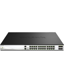 Redes D-LINK DLK-SWITCH DXS-3130-28P E - Switch Gestionable D-Link DXS-3130-28P/E 24 Puertos/ RJ-45 10/100/1000/ SFP/ PoE 2
