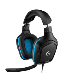 Auriculares_Altavoces LOGITECH LOG-AUR G432 - Auriculares Gaming con Microfono Logitech G432/ USB 2.0/ Jack 3.5/ Negros