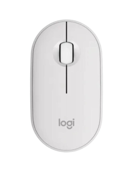 Perifericos LOGITECH LOG-MOU M350S WH - Raton Inalambrico Logitech Pebble 2 M350S/ Hasta 1000 DPI/ Blanco