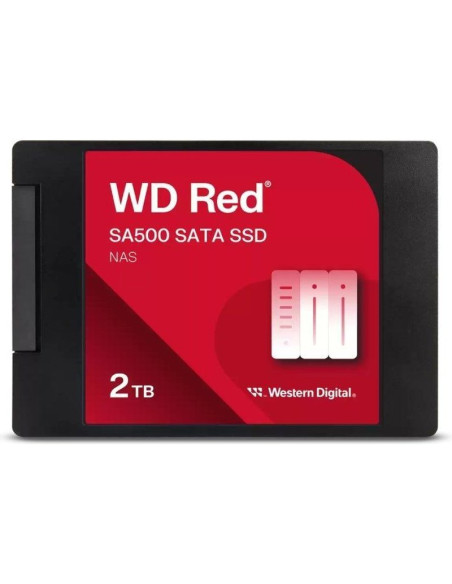 Disco WD WD-SSD WD RD SA500 NAS 2TB - Disco SSD Western Digital WD Red SA500 NAS 2TB/ SATA III/ Full Capacity
