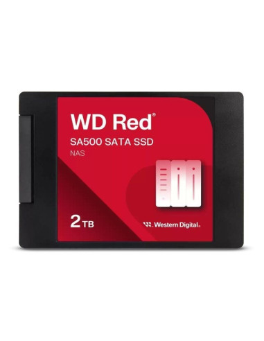 Disco WD WD-SSD WD RD SA500 NAS 2TB - Disco SSD Western Digital WD Red SA500 NAS 2TB/ SATA III/ Full Capacity