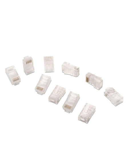 Accesorio NANOCABLE NAN-CAB 10.21.0101 - Conector RJ45 Nanocable 10.21.0101/ Cat.5e/ 10 uds