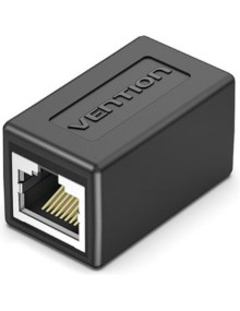 Accesorio VENTION VEN-ADP IPVB0-5 - Adaptador Conector RJ45 Vention IPVB0-5/ Cat.6 FTP/ RJ45 Hembra - RJ45 Hembra/ 5 uds/ Negro