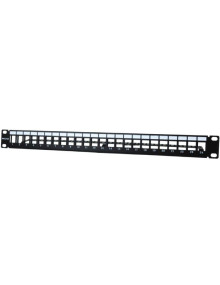 Redes PHASAK PHK-PATCH PA 3424 - Patch Panel Phasak PA 3424/ 24 Puertos/ Cat.6/ Altura 1U/ Gestion de Cable Incluidos 2