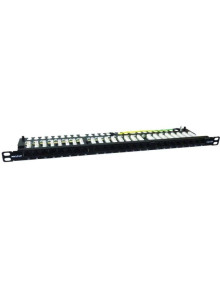 Redes PHASAK PHK-PATCH PU 4811 - Patch Panel Phasak PU 4811/ 24 Puertos/ Cat.6A/ Altura 0.5U 2
