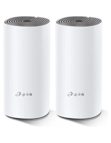 Redes TP-LINK TPL-PUNTO DECO E4 2U V3 - Sistema Mesh TP-Link Deco E4 1200Mbps/ 2.4GHz 5GHz/ Pack de 2