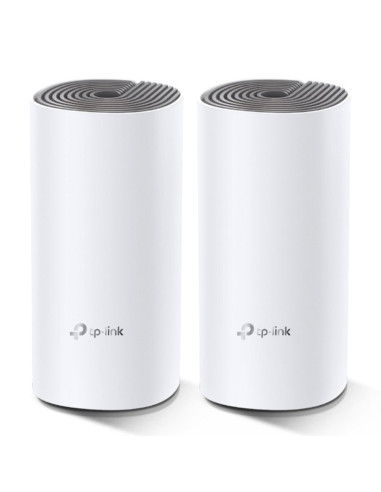 Redes TP-LINK TPL-PUNTO DECO E4 2U V3 - Sistema Mesh TP-Link Deco E4 1200Mbps/ 2.4GHz 5GHz/ Pack de 2