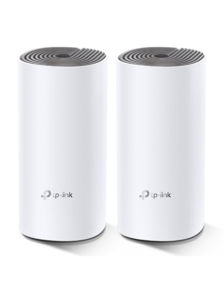 Redes TP-LINK TPL-PUNTO DECO E4 2U V3 - Sistema Mesh TP-Link Deco E4 1200Mbps/ 2.4GHz 5GHz/ Pack de 2