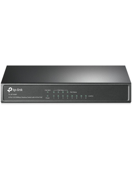 Redes TP-LINK TPL-SWITCH TL-SF1008P V2 - Switch TP-Link SF1008P 8 Puertos/ RJ-45 10/100 PoE