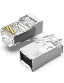 Accesorio VENTION VEN-CONECTOR IDAR0-100 - Conector RJ45 IDAR0-100/ Cat.5e FTP/ 100 uds 2