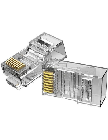 Accesorio VENTION VEN-CONECTOR IDBR0-100 - Conector RJ45 IDBR0-100/ Cat.5e UTP/ 100 uds