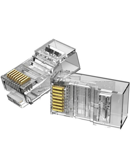 Accesorio VENTION VEN-CONECTOR IDBR0-100 - Conector RJ45 IDBR0-100/ Cat.5e UTP/ 100 uds