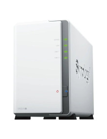 Disco SYNOLOGY SYN-NAS DS223J - NAS Synology Diskstation DS223J/ 2 Bahias 3.5'- 2.5'/ 1GB DDR4/ Formato Torre 2