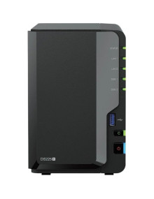Disco SYNOLOGY SYN-NAS DS225 PLUS - NAS Synology Diskstation DS225+/ 2 Bahias 3.5'- 2.5'/ 2GB DDR4/ Formato Torre