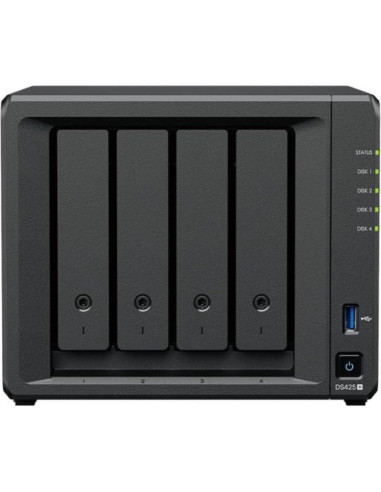 Disco SYNOLOGY SYN-NAS DS425 PLUS - NAS Synology Diskstation DS425+/ 4 Bahias 3.5'- 2.5'/ 2GB DDR4/ Formato Torre