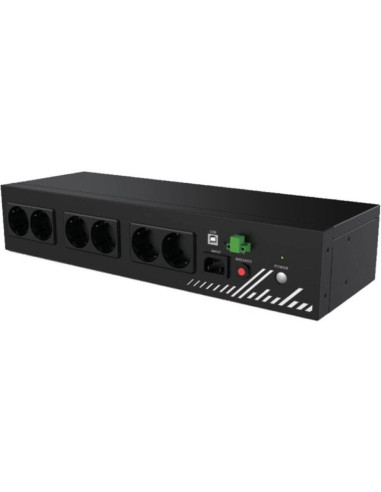 Sai PHASAK PHK-SAI 800 VA COMPACT - SAI Linea Interactiva Phasak Compact/ 800VA-480W/ 8 Salidas/ Formato Rack 2U