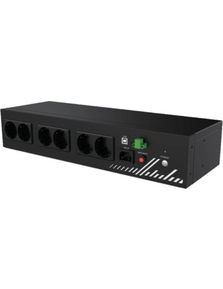 Sai PHASAK PHK-SAI 800 VA COMPACT - SAI Linea Interactiva Phasak Compact/ 800VA-480W/ 8 Salidas/ Formato Rack 2U