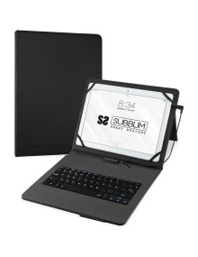 Perifericos SUBBLIM SUB-FUNDA KT1-USB001 - Funda con Teclado Subblim Keytab Pro USB para Tablets de 10.1'-11'/ Negra