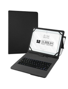 Perifericos SUBBLIM SUB-FUNDA KT1-USB001 - Funda con Teclado Subblim Keytab Pro USB para Tablets de 10.1'-11'/ Negra 2