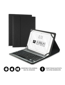 Perifericos SUBBLIM SUB-FUNDA KT2-BT0001 - Funda con Teclado Subblim Keytab Pro Bluetooth para Tablets de 10.1'-10.8'/ Negra 2