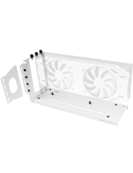Accesorio MARS GAMING TAC-SOPORTE MCA-GCV WH - Soporte para Tarjeta Grafica Mars Gaming MCA-GCV/ Compatibilidad Blanco