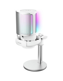 Periferico TRUST GAMING TRU-MIC GXT 238 AURON WH - Microfono Gaming Trust Gaming GXT 238 Auron 26082/ USB/ Blanco