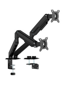 Accesorio AISENS DT32TSR-451 - SOPORTE DE MESA CON CONTRAPESO PARA 2 MONITORES AISENSDT32TSR-451/ GIRATORIO/