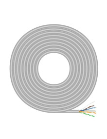 Accesorio AISENS A135-0660 - Aisens Cable RJ45 CAT.6 UTP AWG23 CCA gris 100m 2