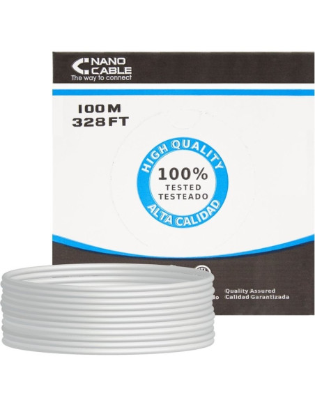 Accesorio NANOCABLE 10.09.0102 - Cable Firewire 1394A 4(M) a 4(M) 400Mbps 1.8m