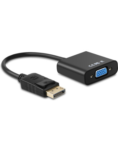 Accesorio AISENS A125-0367 - Cable Video DP(M)-VGA(H) 0,15mts Aisens Adaptador