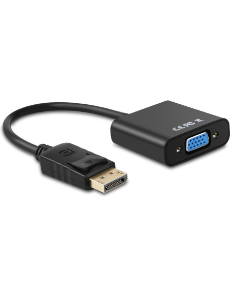 Accesorio AISENS A125-0367 - Cable Video DP(M)-VGA(H) 0,15mts Aisens Adaptador