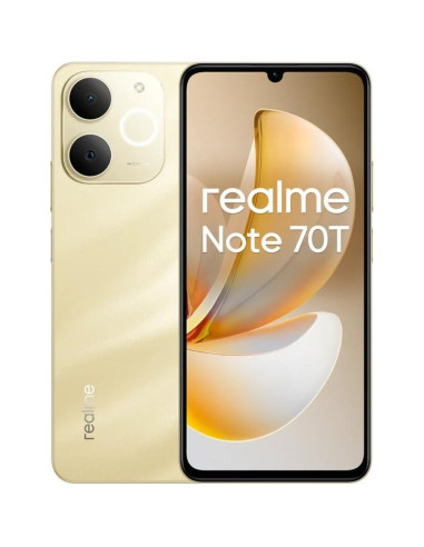 Smartphone REALME 631011006474 - Realme Note 70T 6.74" 4GB 128Gb Gold