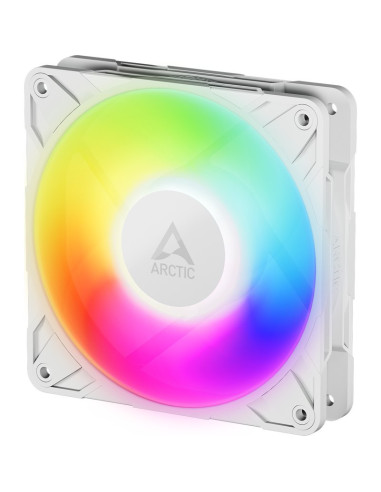 Refrigeracion ARCTIC ACFAN00311A - Ventilador pc arctic p12 pro a-rgb blanco, 120 mm acfan00311a