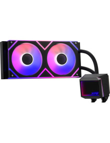 Refrigeracion ADATA ADATA-75261659 - Refrigerador liquido cpu wak xpg levante ii 240 2*120mm argb fan negro retail
