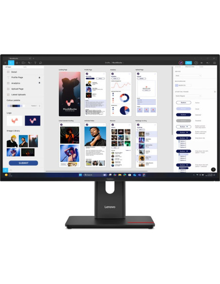 Monitor LENOVO 64B0GAT1EU - Monitor lenovo thinkvision t32ud-40 31.5 3840x2160 hdmi 3y warranty