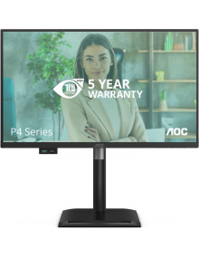 Monitor aoc 24p4u 23.8" 1920 x 1080 pixeles full hd negro