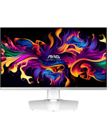 Monitor MSI 9S6-3CD79A-041 - Msi mag 272qpwde qd-oled x28 (67.3 cm (26.5 zoll), blanco, qhd, hdmi, dp, usb-c, hdr, 280hz panel)
