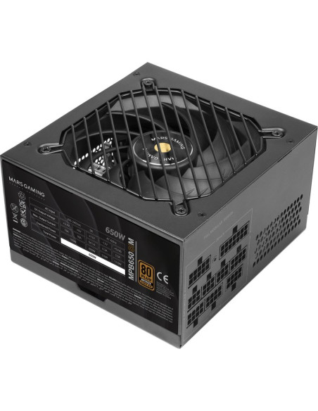 Refrigeracion MARS GAMING MPB650SIM - Fuente de alimentacion mars gaming mpb650sim 650w ventilador 12cm 80 plus bronze