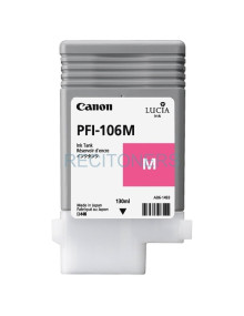 Cartucho de tinta 6623B001 CANON - CANON CARTUCHO MAGENTA PFI106M IPF6300/6350/6400/6450 130ml