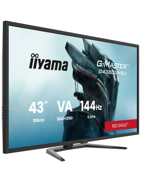 Monitor IIYAMA G4380UHSU-B2 - Monitor iiyama g-master g4380uhsu-b2 42.5" 3840 x 2160 pixeles 4k ultra hd led negro