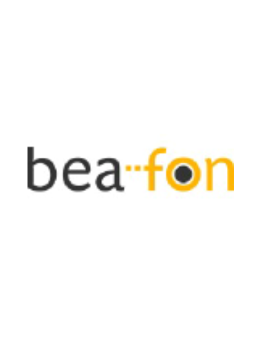 Tablet BEAFON FOLD10_EU002R - Beafon fold 10 - 2g, silver line, grosstastenklapphandy, rojo-silber