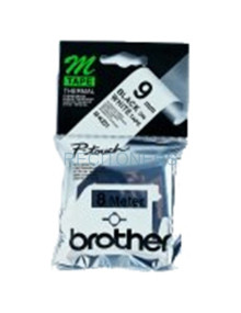 Toner MK221BZ BROTHER - BROTHER CINTA ROTULADORA NO LAMINADA BLANCO/NEGRO 8M 9MM P-TOUCH/ 2