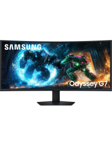 Monitor SAMSUNG LS40FG756EUXEN - Monitor gaming curvo samsung odyssey g7 s40fg756eu 40' 5k2k 1ms 180hz va regulable en negro