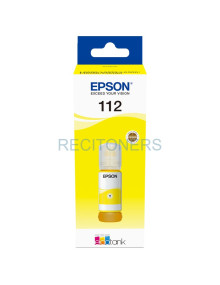 Cartucho de tinta C13T06C44A EPSON - Epson EcoTank 112 Original Amarillo