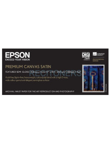 Papeleria C13S041846 EPSON - Epson GF Papel Premium Canvas Satin, 17”” x 12.2m, 350g/m2 2