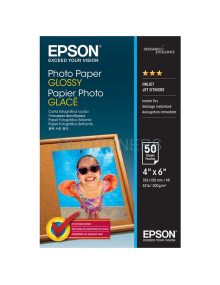 Papeleria C13S042547 EPSON - Epson Papel Photo Paper Glossy 10x15cm 50 hojas 200 grs