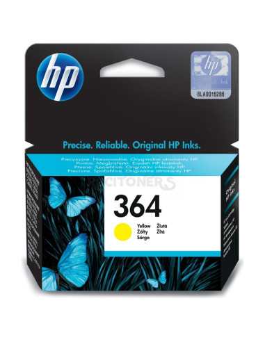 Cartucho de tinta CB320EE HP - HP 364 CARTUCHO DE TINTA HP364 AMARILLO (CB320EE)
